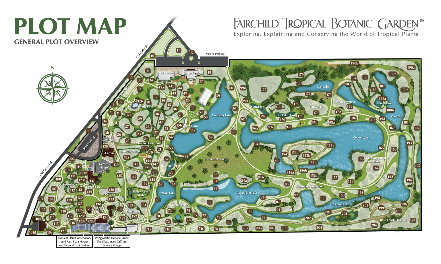 Plot Map - Fairchild Tropical Botanic Garden